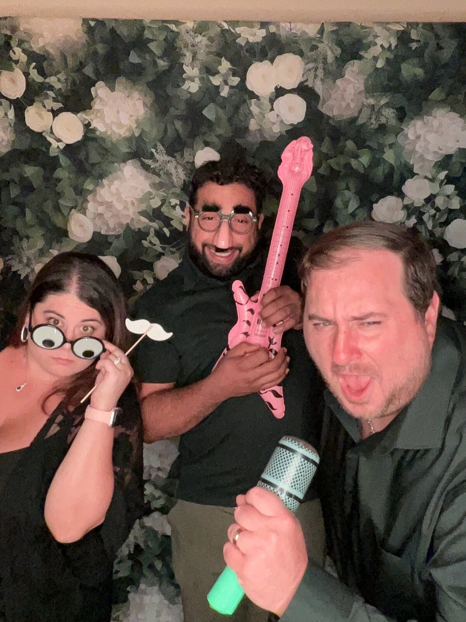 Photo booth setup